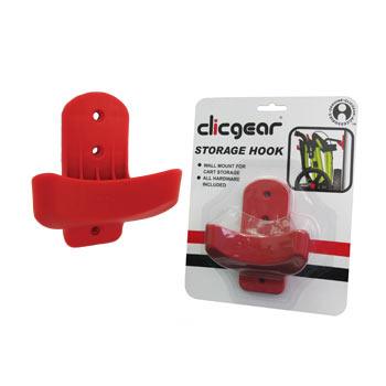 Clicgear Storage Hook Red (CGSH01) - Fairway Golf