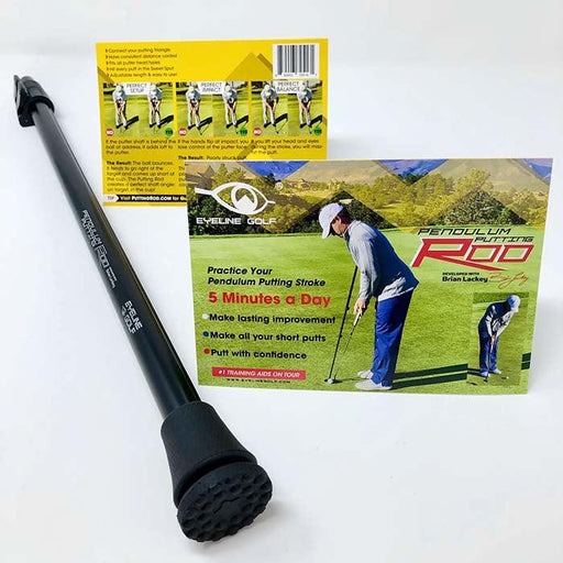 Eyeline Golf Pendulum Putting Rod - Black Edition Black (PPR-BK) - Fairway Golf