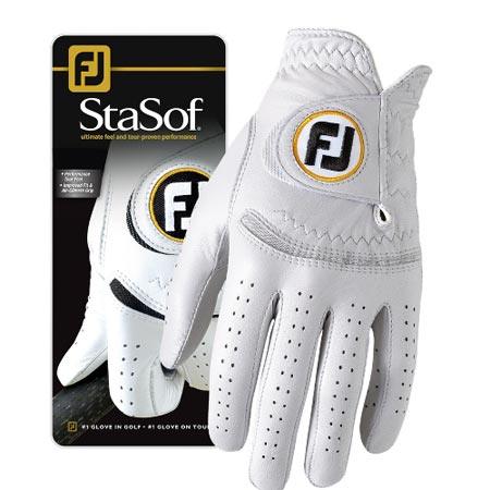 FootJoy 2014 StaSof Gloves 2XL Pearl LH/Regular (#66755) - Fairway Golf