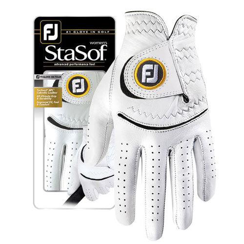FootJoy 2019 Ladies StaSof Golf Glove M Pearl LH/Regular (67364E-301) - Fairway Golf