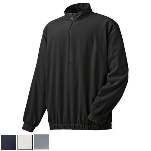 FootJoy Half-Zip Windshirt S Black (#23505) - Fairway Golf
