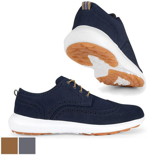FootJoy FLEX LE1 Shoes-Previous Season Style 8.0 Grey Suede (56113) W - Fairway Golf