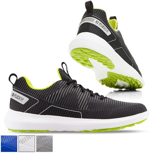 FootJoy FLEX XP Shoes-Previous Season Style 9.0 Grey (56251) N - Fairway Golf