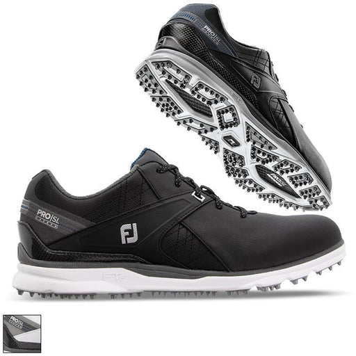 FootJoy Pro/SL Carbon Shoes-Previous Season Style 9.0 Black/Carbon Trim (53108) M - Fairway Golf