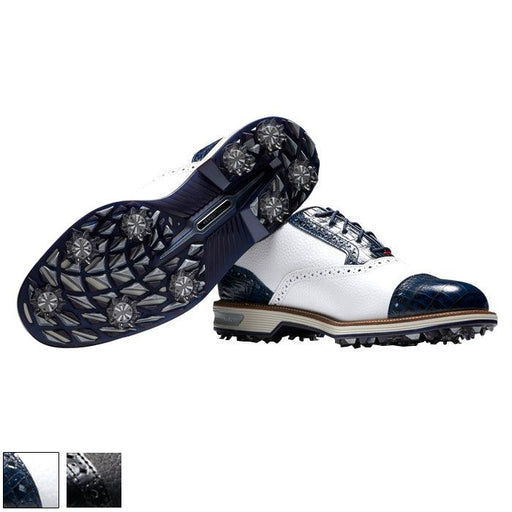 Footjoy Premiere Tarlow Cleated Laced Series shoes 8.5 White/White/White (53903) M - Fairway Golf