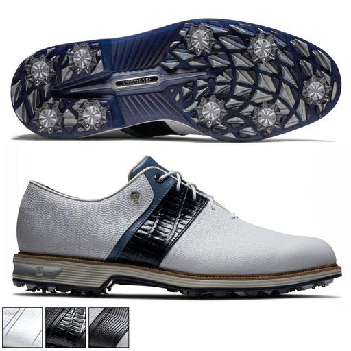 Footjoy Premiere Series Packard Shoes 9.0 White/Navy (54269) XW - Fairway Golf