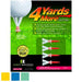 Greenskeeper 4 Yard More Golf Tees (Pack of 4) Combo Assorted (#11927) - Fairway Golf