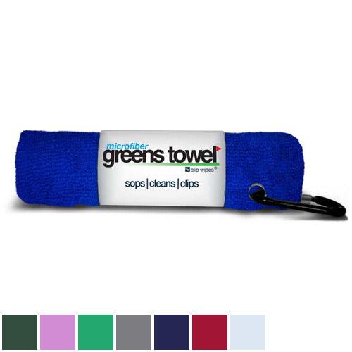 Microfiber Greens Towels Caribbean Blue (16418) - Fairway Golf