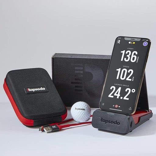 Rapsodo Mobile Launch Monitor Black/Red - Fairway Golf