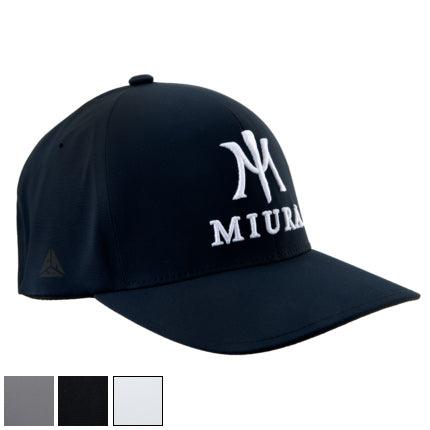 Miura Flexfit Delta Hat L/XL Black - Fairway Golf