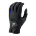 Mizuno Ladies RainFit Glove - Pair M Black-Royal (9052) - Fairway Golf