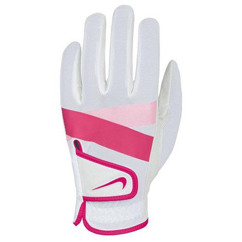 NikeGolf 2018 Ladies Summerlite Gloves S White/Pink (#166) RH/Regular - Fairway Golf
