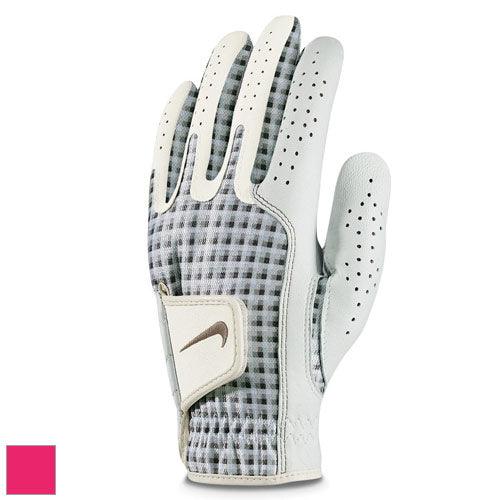 Nike Ladies Tech Xtreme Gloves L White/Olive/Khaki/Checkham RH - Fairway Golf