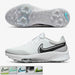 Nike Air Zoom Infinity Tour NEXT% Shoes 10.0 White/Grey Fog/Dynamic Turquois M - Fairway Golf