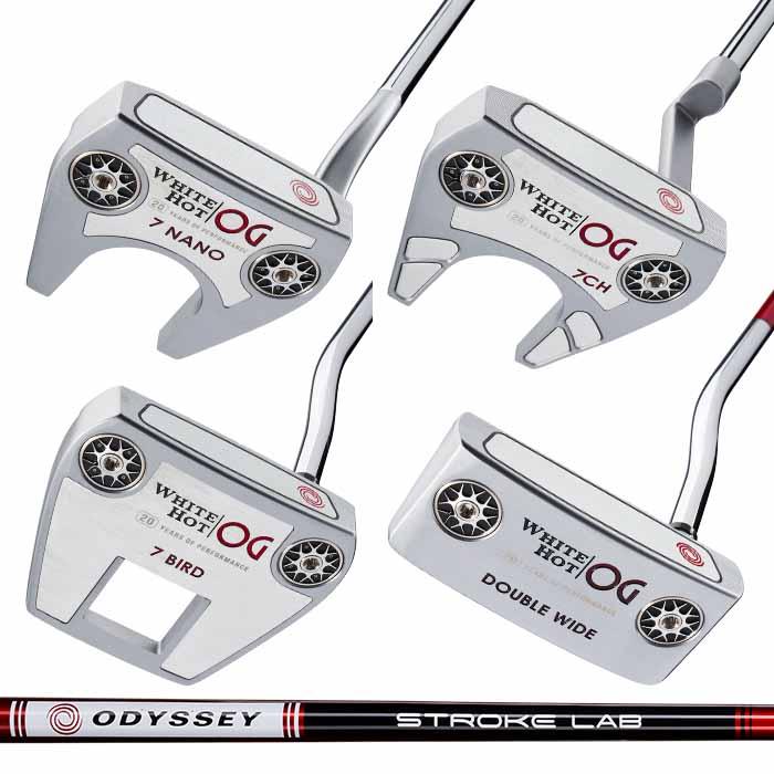 Odyssey White Hot OG LE Stroke Lab Putters RH 34.0 inches #7 CH - Fairway Golf