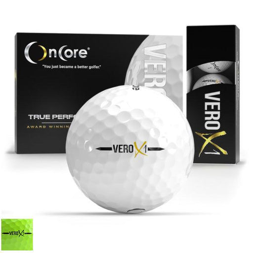 OnCore Golf VERO X1 Golf Ball White - Fairway Golf