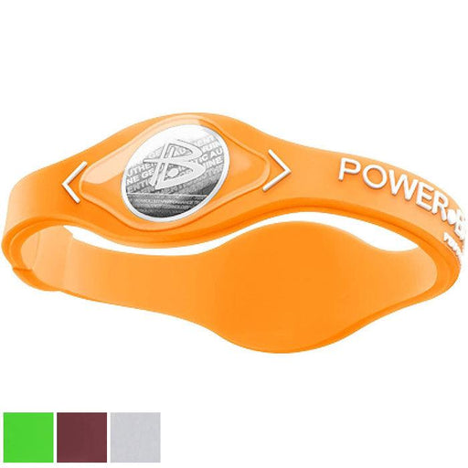 PowerBalance Silicone Wristbands S Neon Orange/White - Fairway Golf