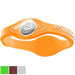 PowerBalance Silicone Wristbands XS Neon Orange/White - Fairway Golf