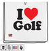 PlayersTowel Pre-Designed Towels I Love Golf - Fairway Golf