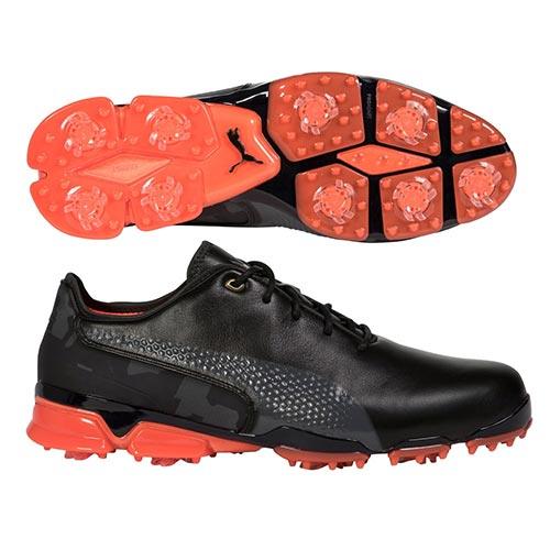 Puma Limited Edition IGNITE PROADAPT Camo Golf Shoes 7.5 Black/Iron Gate (192978-01) - Fairway Golf