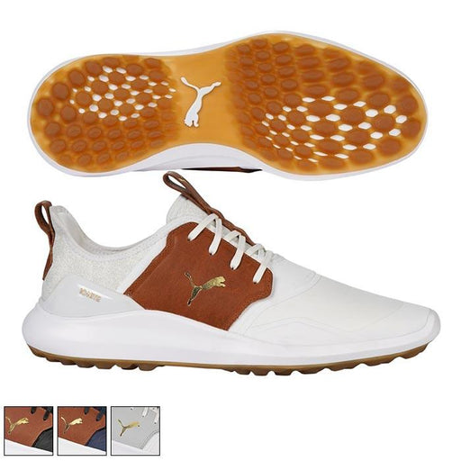 PUMA IGNITE NXT Crafted Golf Shoes 9.0 Peacoat/Leather Brown (192437-0 - Fairway Golf