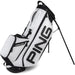 PING The PHX Collection Hoofer Tour Stand Bag (In Stock) White - Fairway Golf