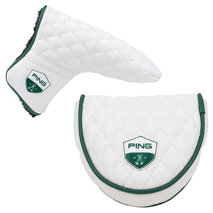 PING Heritage Collection Putter Headcovers Blade White/Green - Fairway Golf