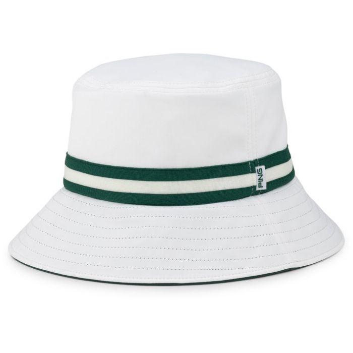 PING Looper Bucket Hat White - Fairway Golf