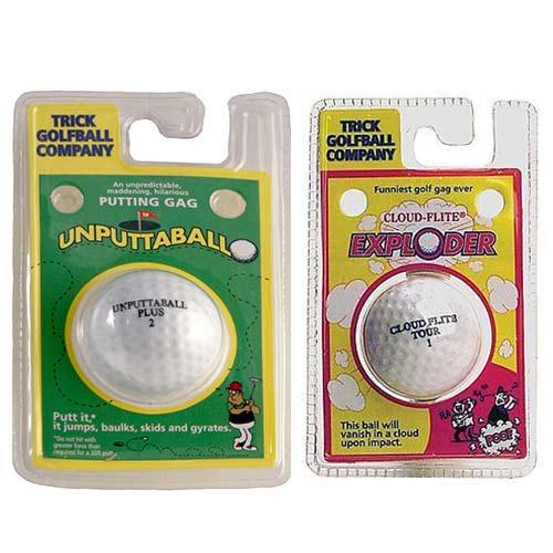 Trick Golf Ball Unputtable (#DBW002) - Fairway Golf