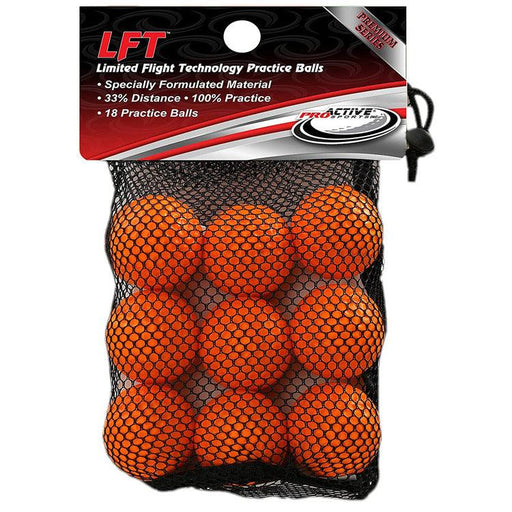 ProActive LFT Limited Flight Technology Practice Golf Balls Orange - Fairway Golf