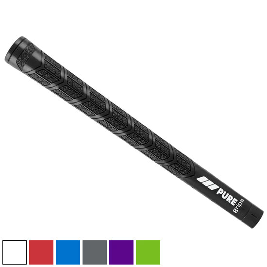 Pure Grips PURE DTX Grip Standard TEE TIME Gray w/Black