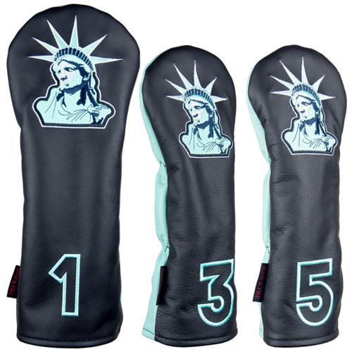 Rose & Fire Lady Liberty Premium USA Leather Headcover X Wood (Individual) Liberty Premium - Fairway Golf