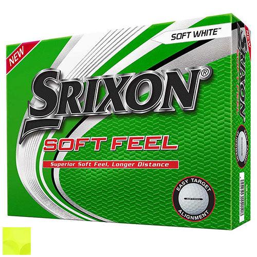 Srixon Soft Feel Golf Ball Tour Yellow (Sleeve/3 Ball Pack - Fairway Golf