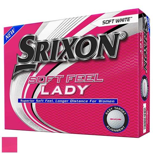 Srixon Ladies Soft Feel Lady Golf Ball Passion Pink (10299506) - Fairway Golf