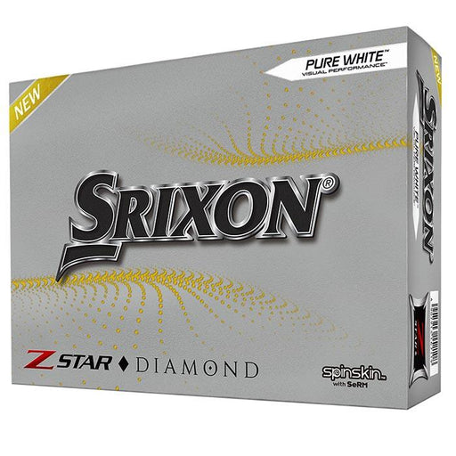 Srixon 2022 Z-STAR DIAMOND Golf Ball Pure White - Fairway Golf