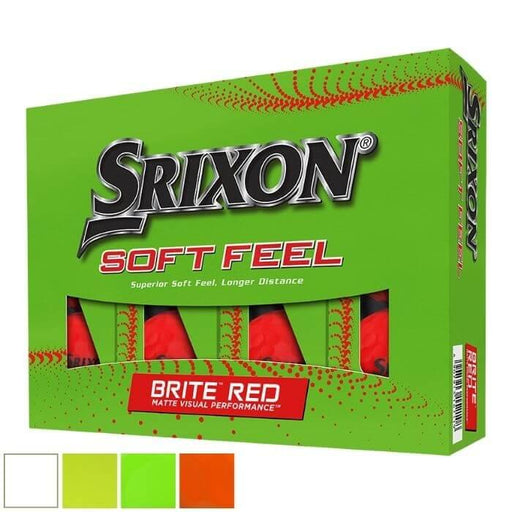 Srixon 2023 Soft Feel Golf Ball Tour Yellow (10334258) - Fairway Golf