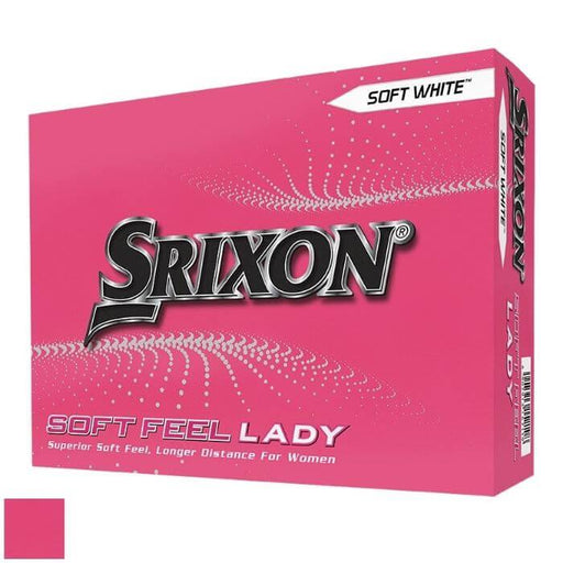 Srixon Ladies 2023 Soft Feel Lady Golf Ball Passion Pink (Sleeve/3 Ball Pac - Fairway Golf