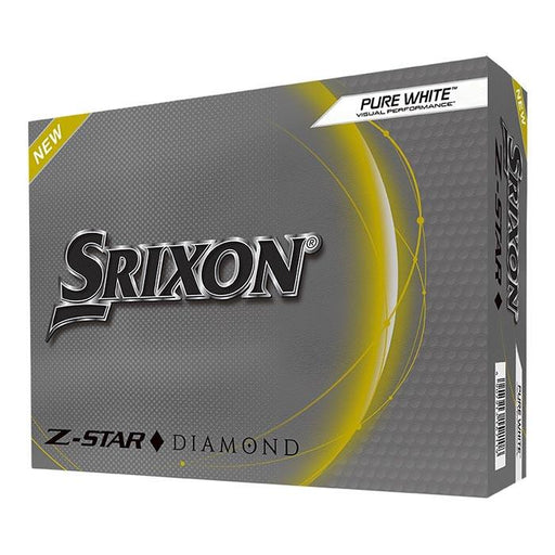 Srixon Z-STAR DIAMOND Golf Ball Pure White - Fairway Golf