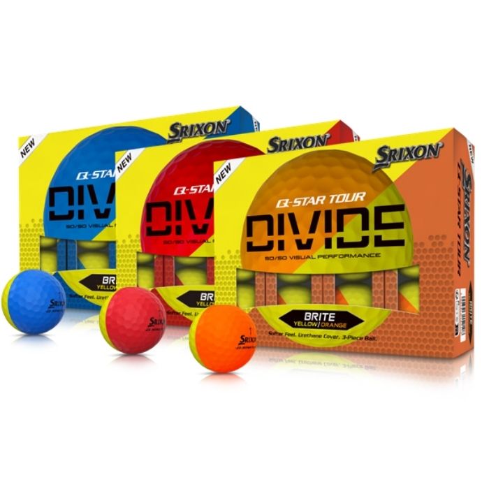 Srixon Q-STAR TOUR DIVIDE Golf Ball — Fairway Golf