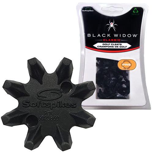 Softspikes Black Widow Classic Cleat (PINS) Clamshell - Fairway Golf