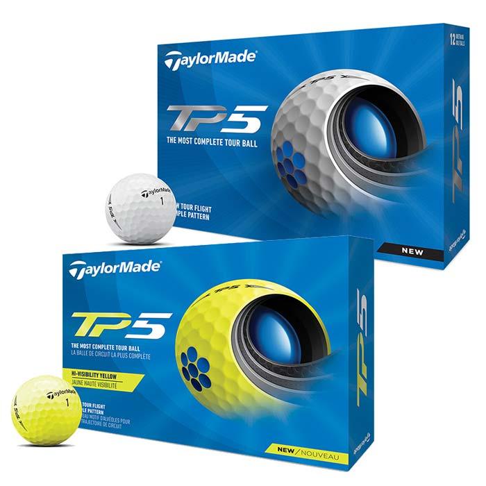 TaylorMade TP5 Golf Balls White (M7198501) - Fairway Golf