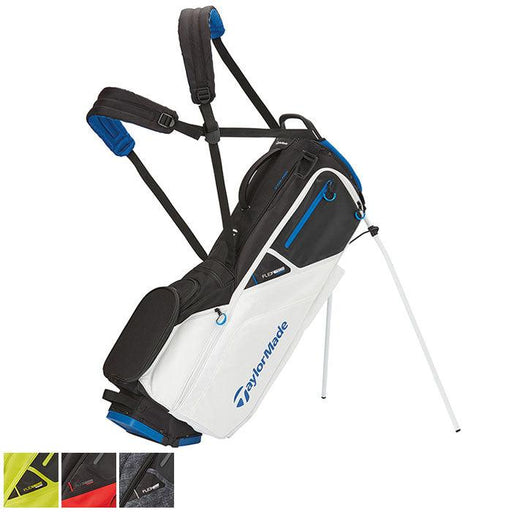 TaylorMade FlexTech Stand Bag White/Black/Blue (N7899401) - Fairway Golf