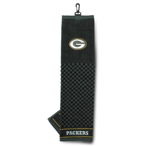 NFL Green Bay Packers Embroidered Towel 16 x 25 (31010) - Fairway Golf
