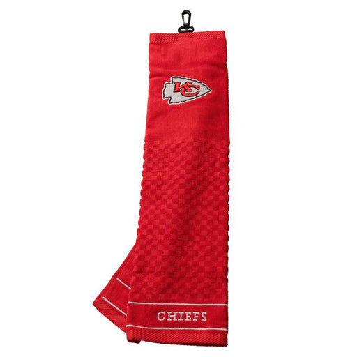 NFL Kansas City Chiefs Embroidered Towel 16 x 25 (31410) - Fairway Golf