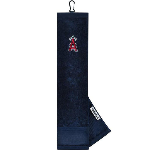 MLB Los Angeles Angels Tri-Fold Embroidered Golf Towel 16 x 24 (T0423718) - Fairway Golf
