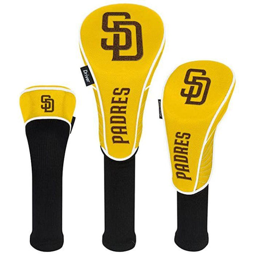 San Diego Padres Headcover Set Set of 3 (DR/FW/HB) - Fairway Golf