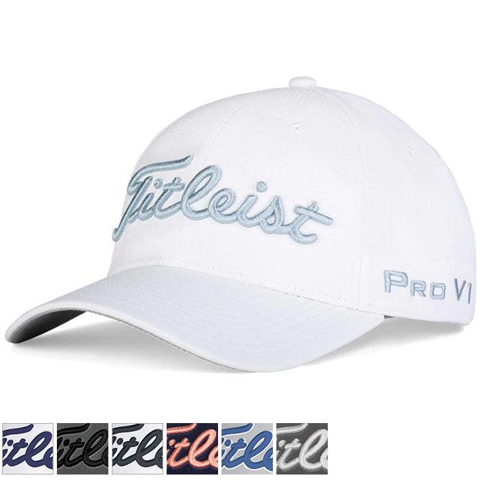 Titleist Fitted Tour Elite Cap S/M White/Blue Fog (TH20FTEW-P12) - Fairway Golf