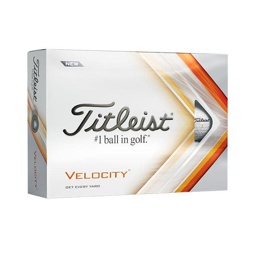 Titleist Velocity Golf Ball Matte Orange - Fairway Golf