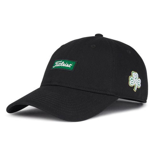 Titleist Shamrock Charleston Garment Wash Hat Black/Green (TH22ACHGWS-03) - Fairway Golf
