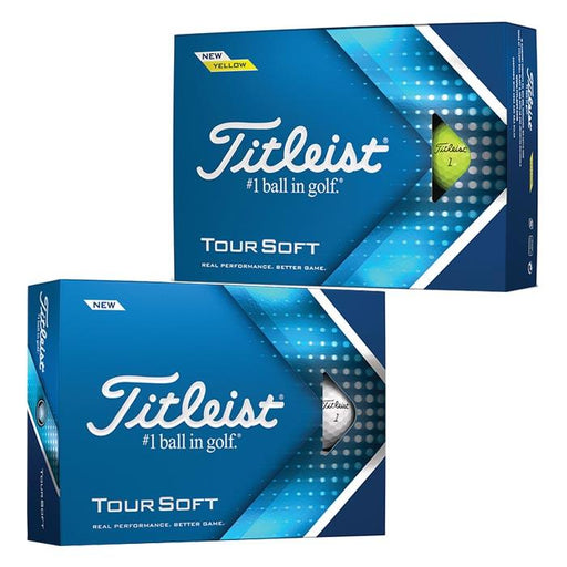 Titleist Tour Soft Golf Ball Yellow - Fairway Golf